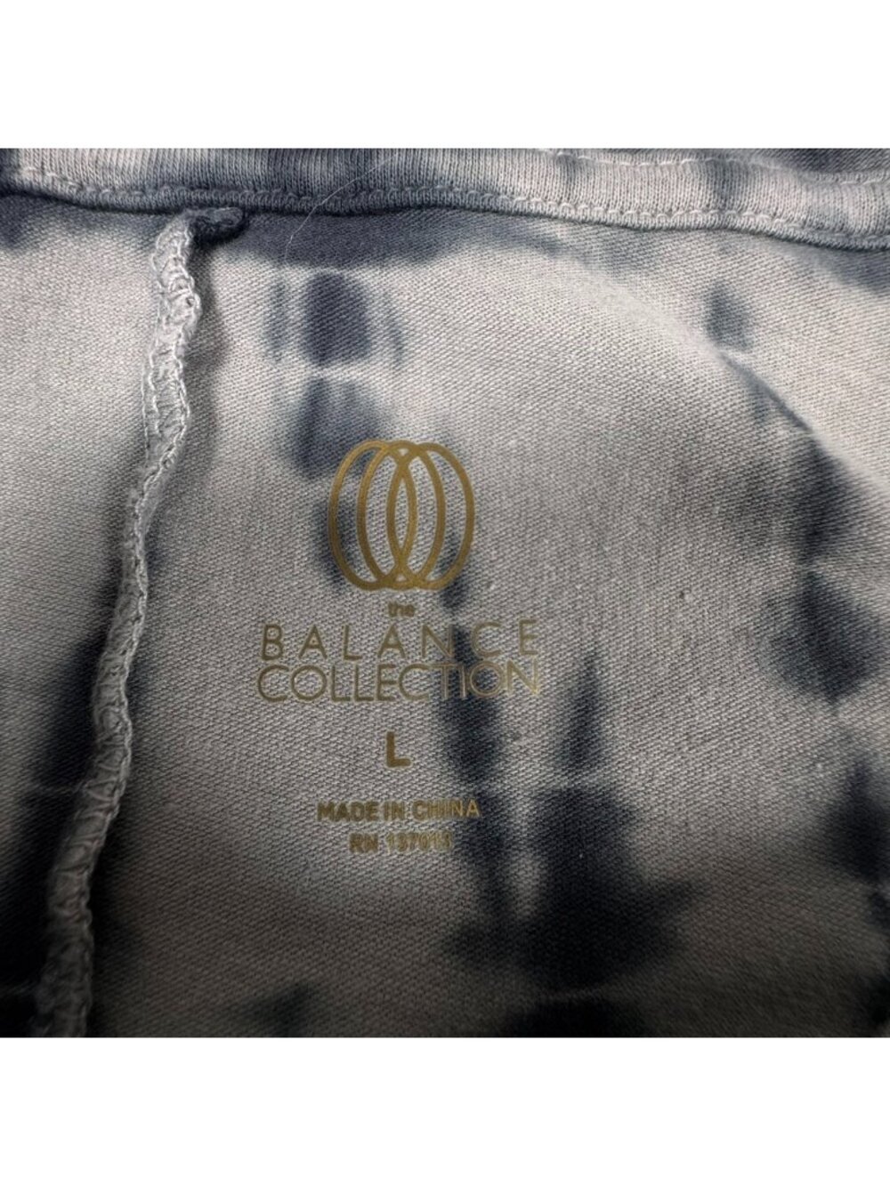 NWT Balance Collection Cotton Hooded Long Sleeve Top Sz L Activewear Outdoor - Picture 7 of 13